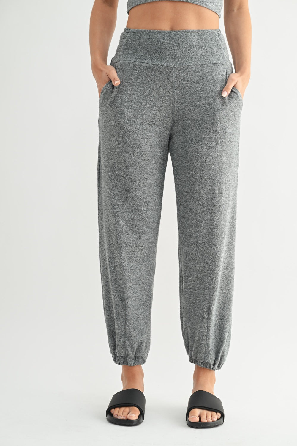 Mono b Brushed Hacci Lounge Jogger