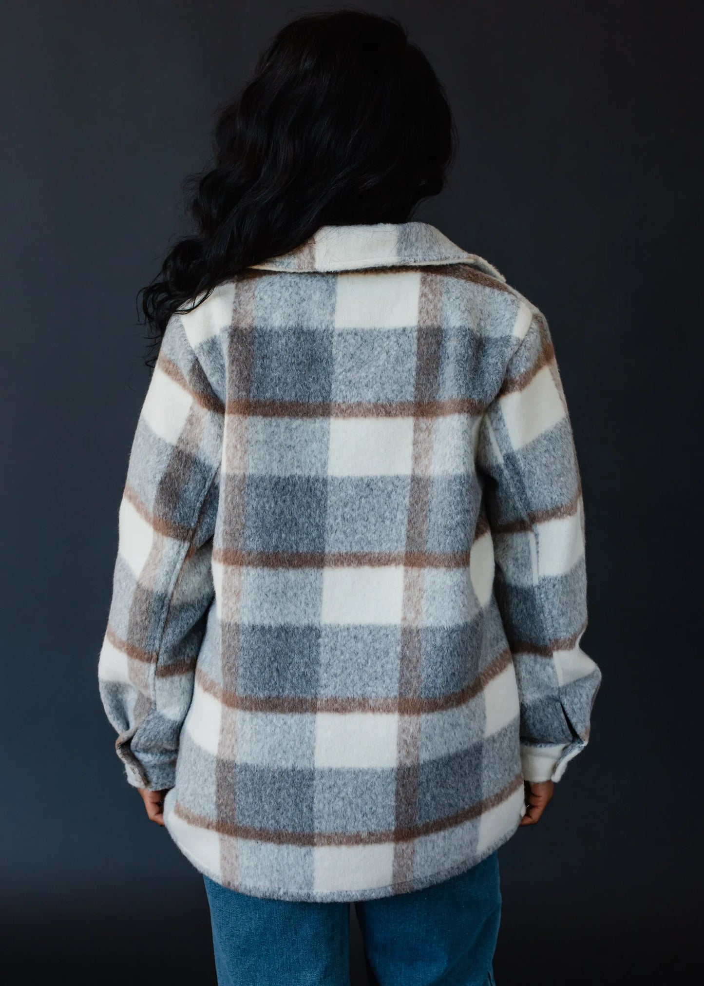 LANDON PLAID JACKET PANACHE