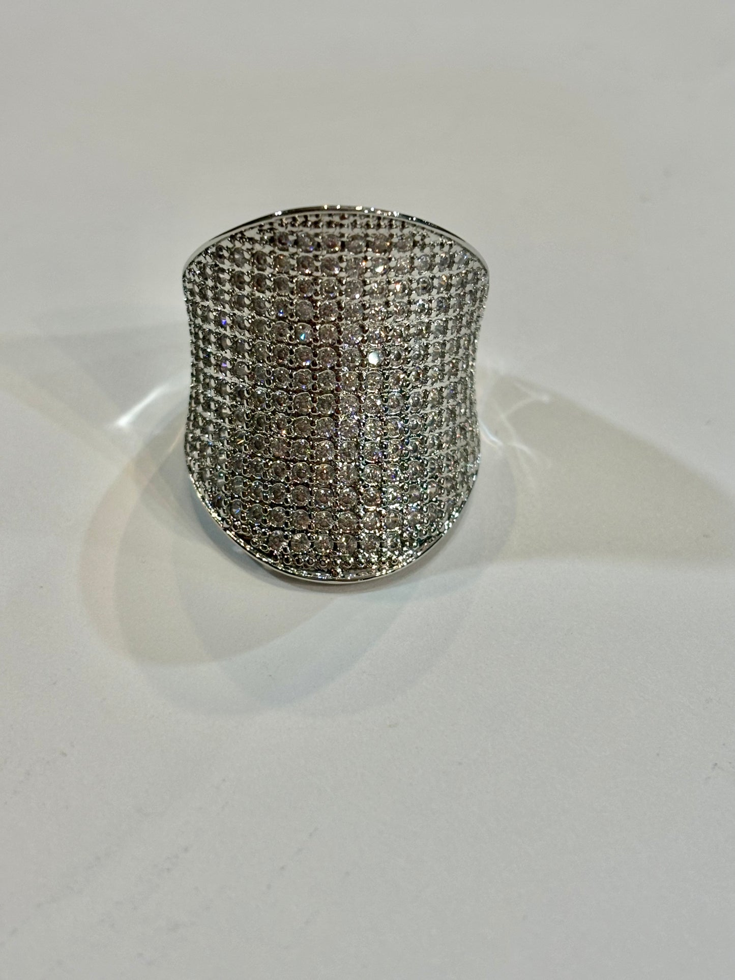Faux Diamond Rings