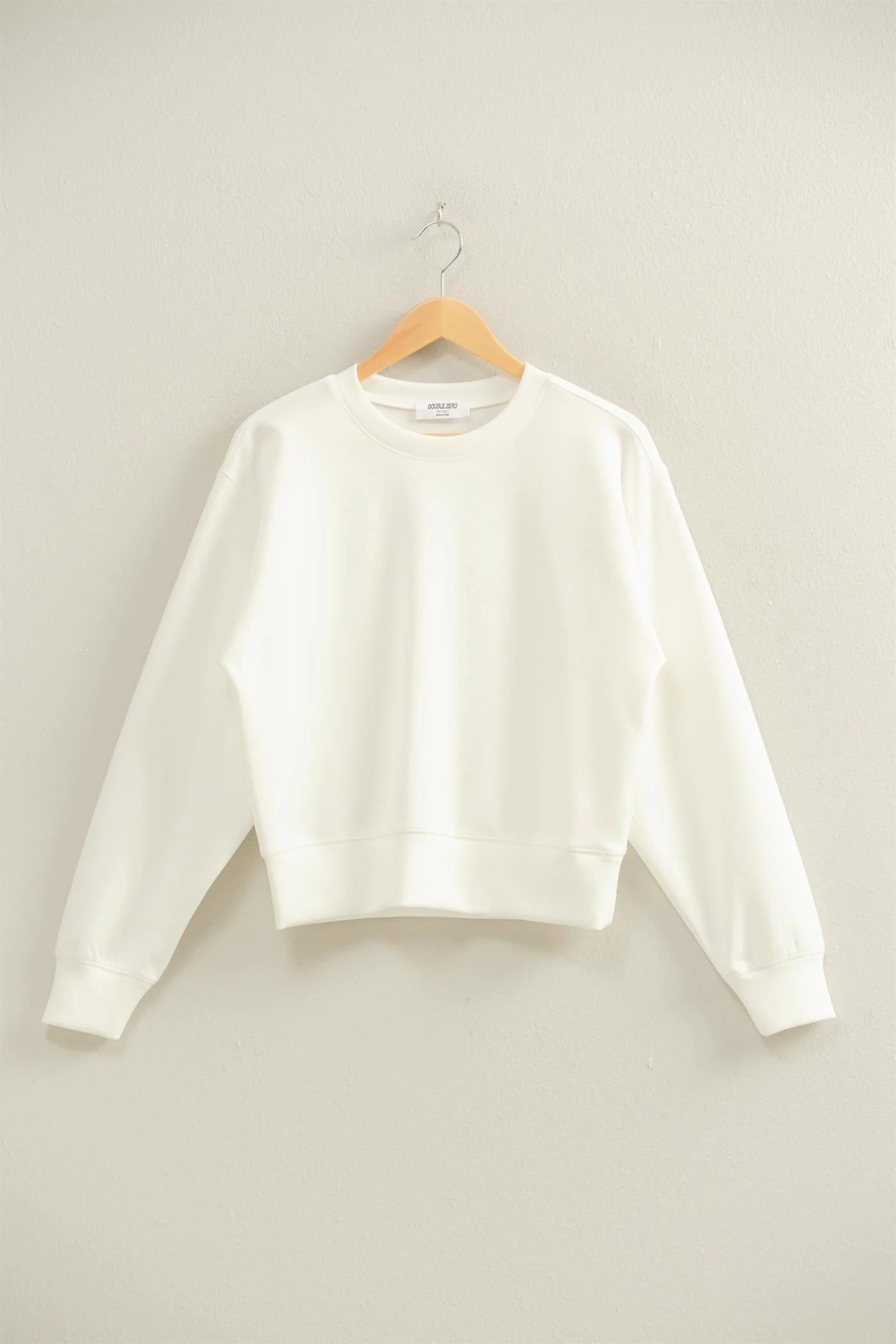 Double Zero White Butter Soft Crewneck