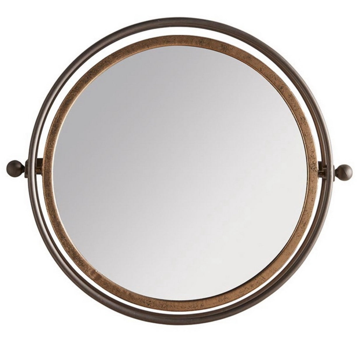 Metal Round Wall Mirror