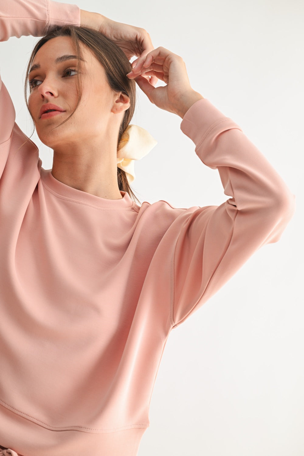 MONO B LAGUNA DROPPED SHOULDER SWEATSHIRT