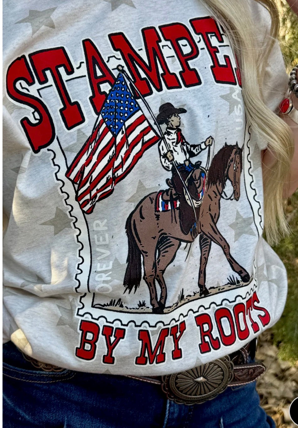 Stamped By My Roots Tee
