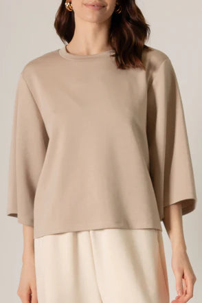P Cill Charlotte Quarter Length Sleeve Top