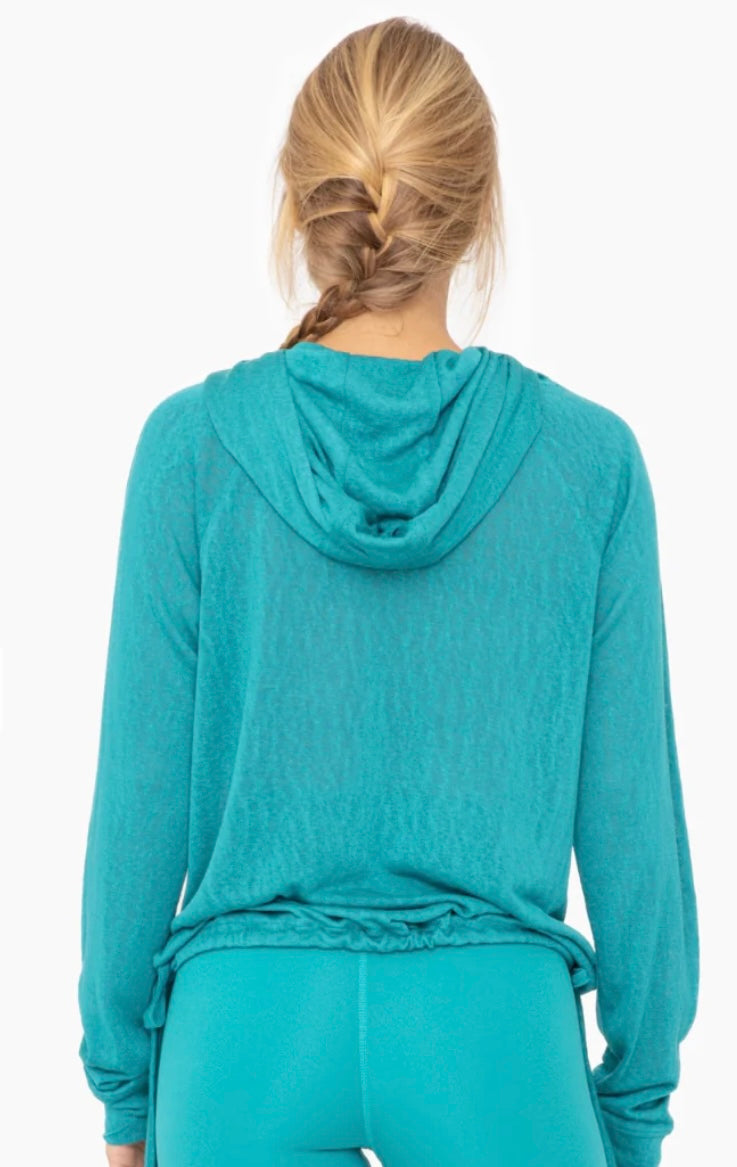 Mono B Modal Blend Hooded Long Sleeve