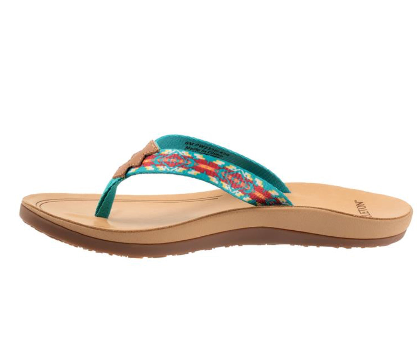 PENDLETON CARICO LAKE THONG TURQUOISE