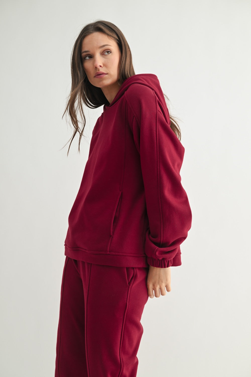 Mono b Brushed Fleece Hoodie