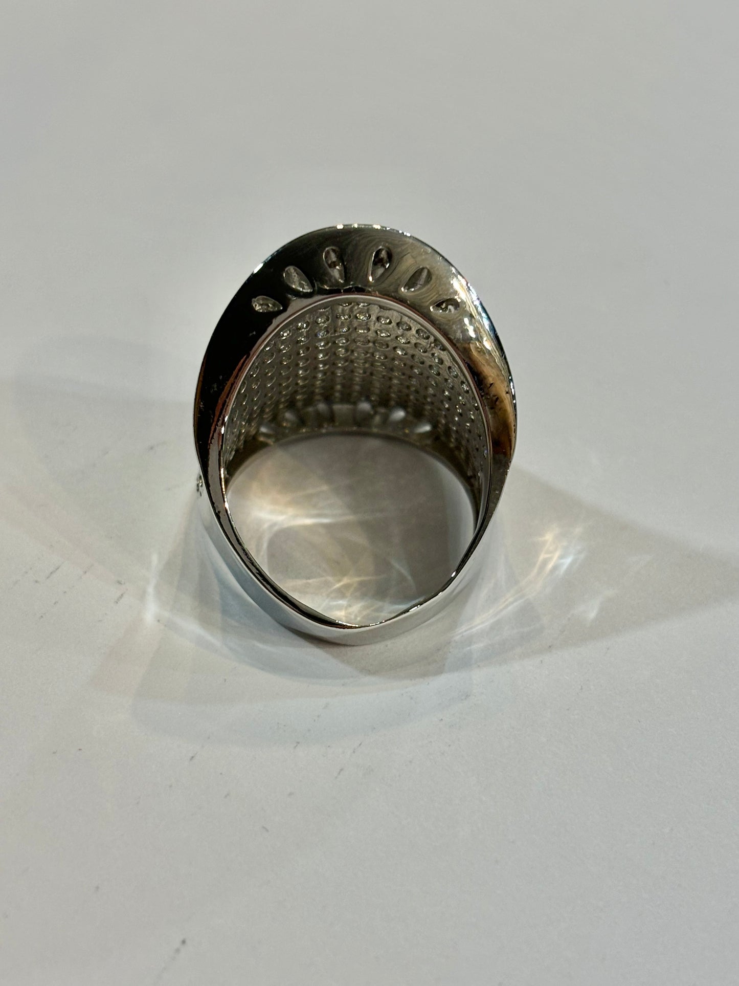 Faux Diamond Rings