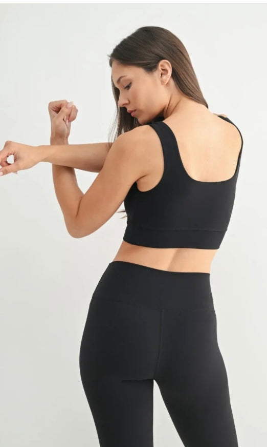 Mono B Manhattan Square Neck Sports Bra