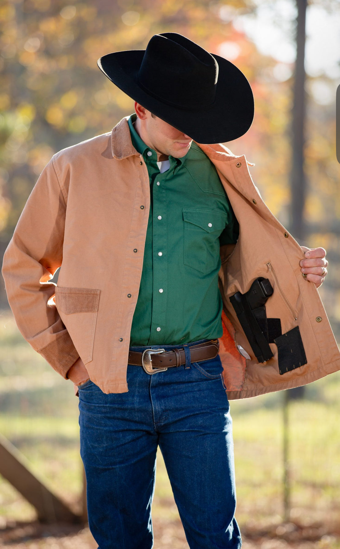Wyoming Traders Brush Jacket Concealed Carry