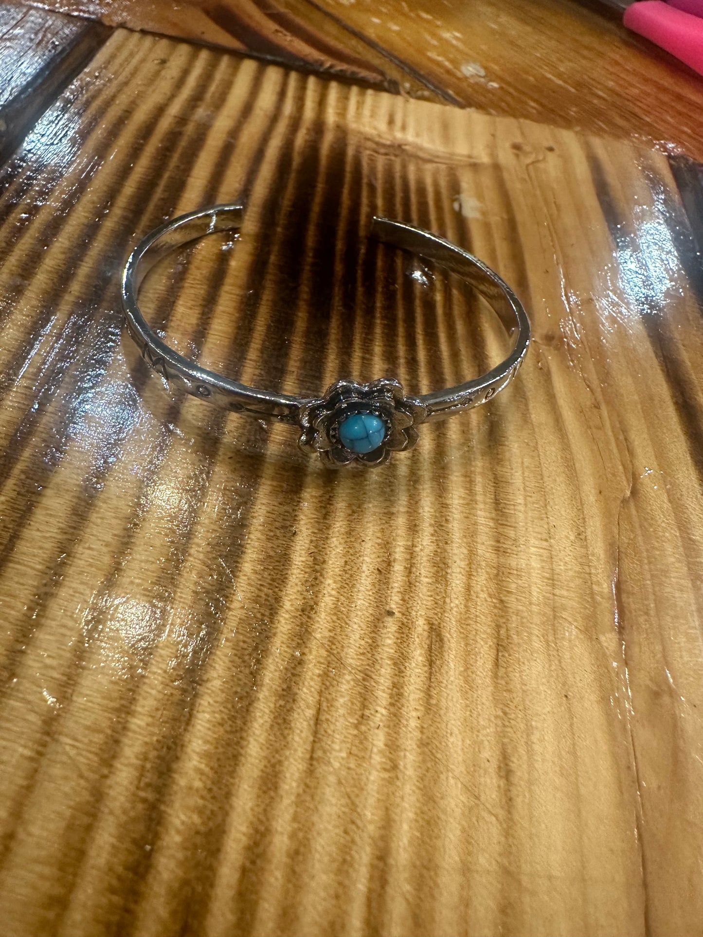 Faux Turquoise Cuff Bracelets