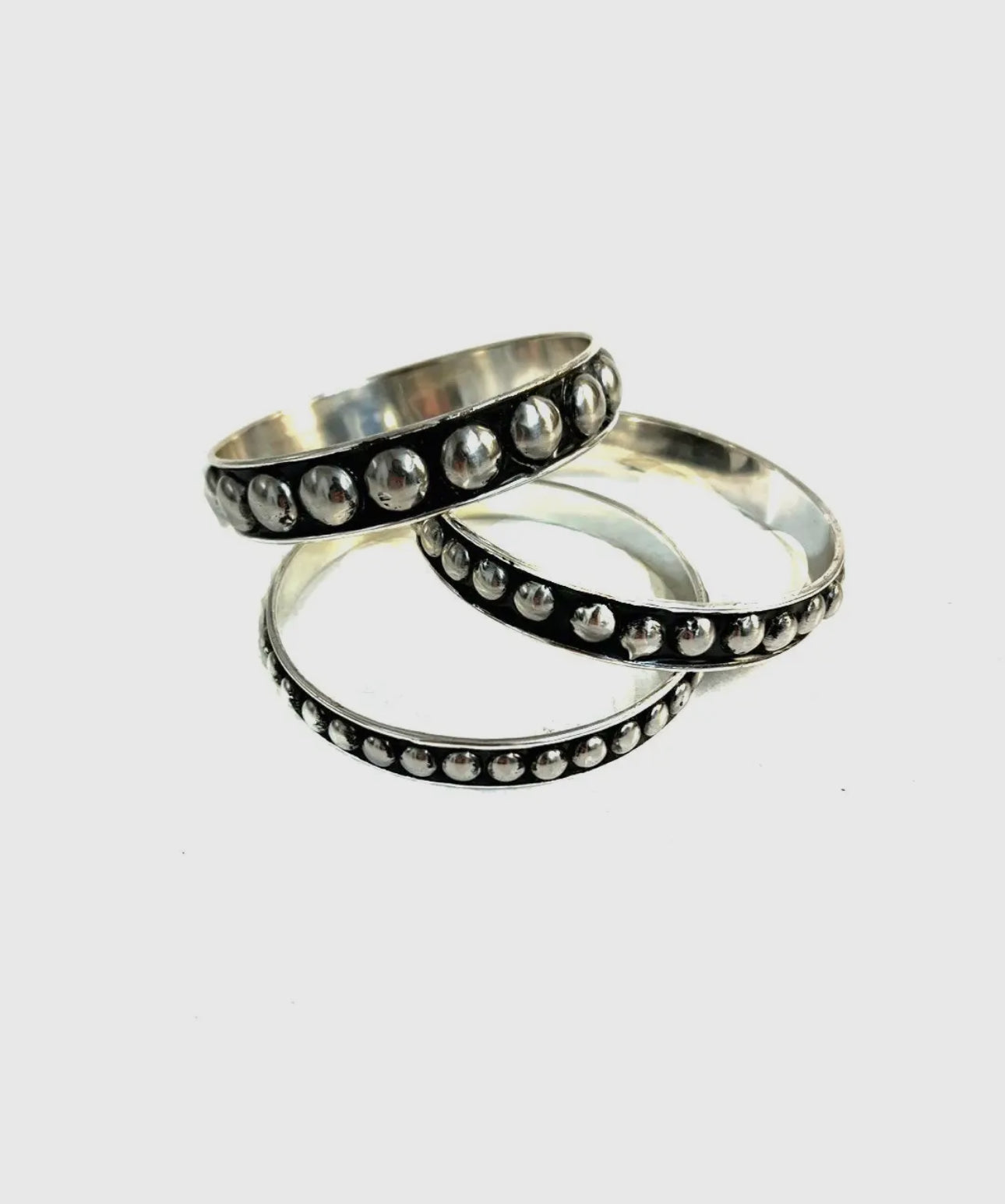 Western Bubble Bangle Bracelet