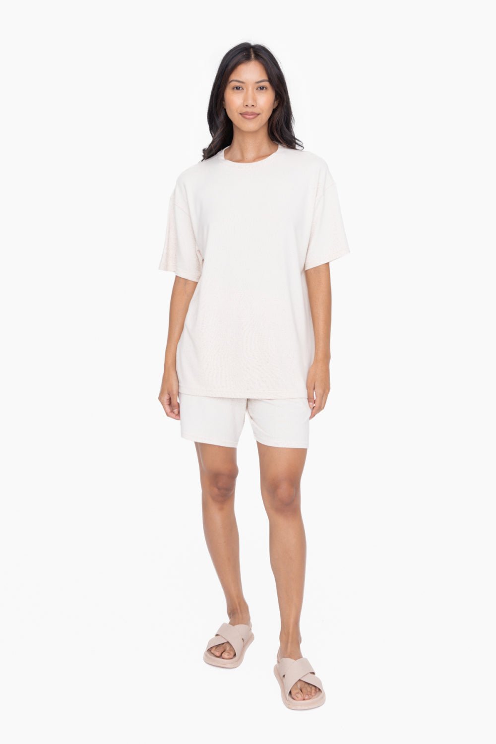 Mono b BRUSHED HACCI BERMUDA SHORTS