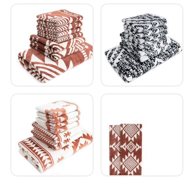 Myra Tribal Towel Sets