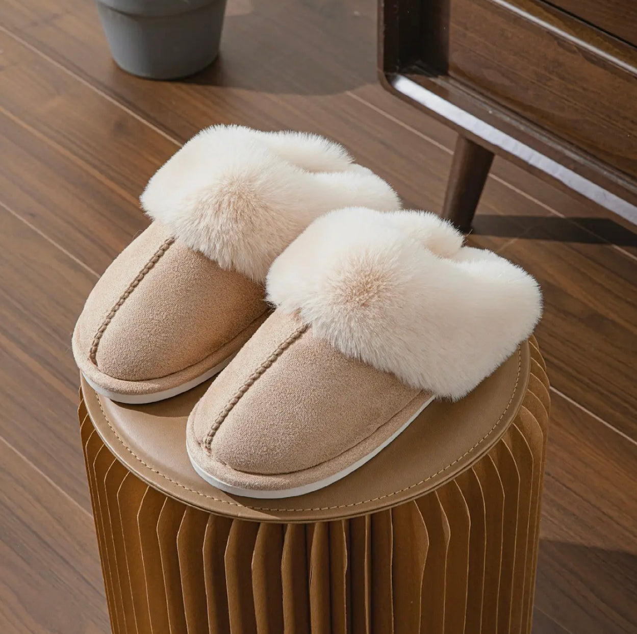 Winter Warm Fuzzy Home Slippers