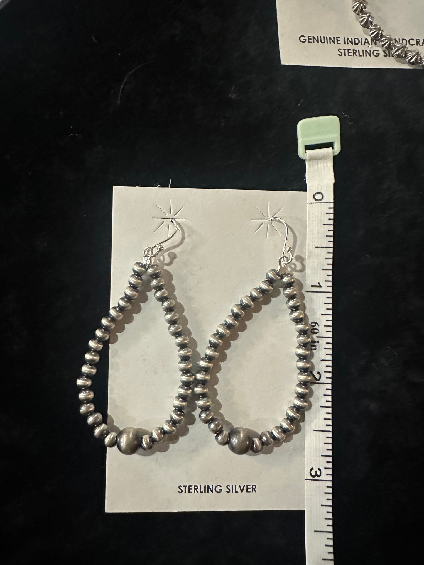 Sterling Silver Pearl Earrings Smooth Center Pearl 4mm