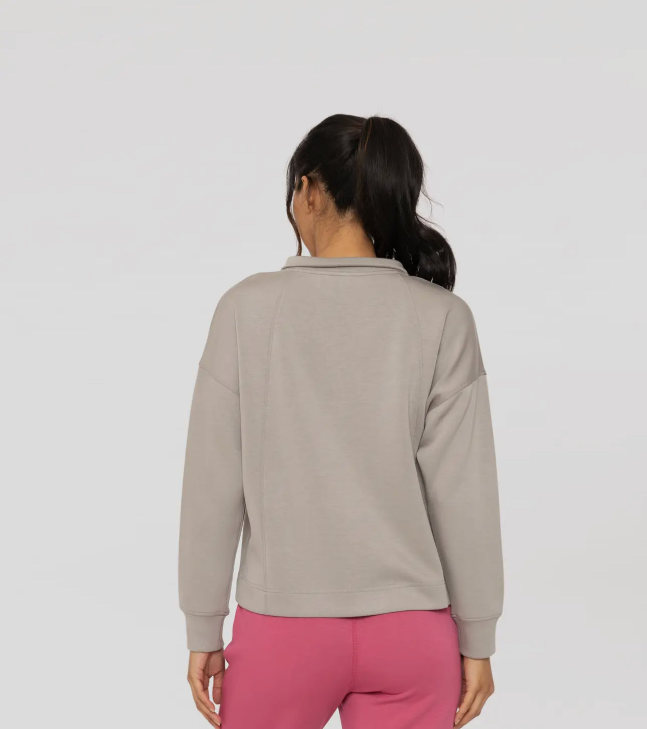 ELEVATED QUARTER ZIP UP PULLOVER