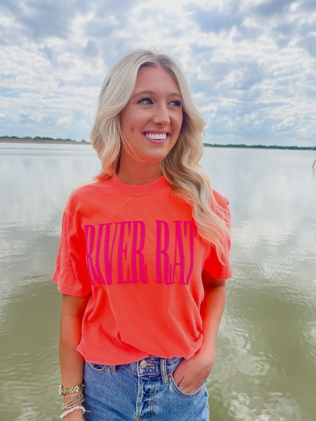 Neon River Rat Tee