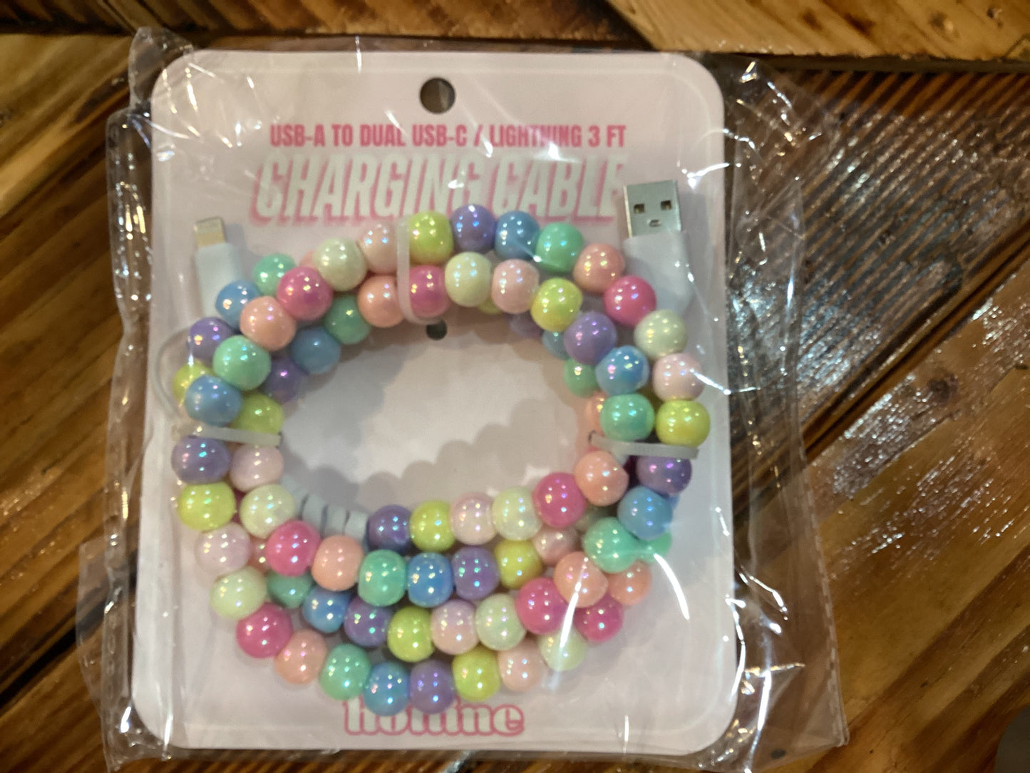 Beaded Phone Chargers