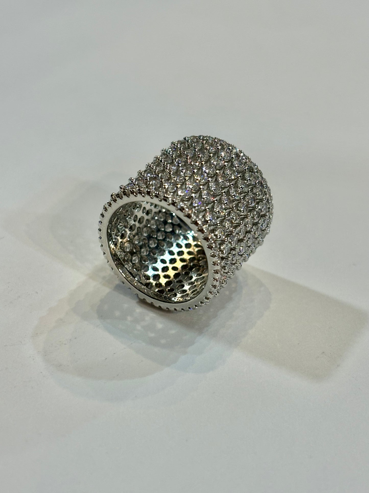 Faux Diamond Rings