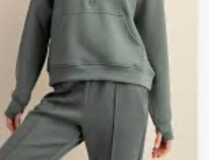 Sage Leaf - Rae Mode Black Plus Size Modal Scuba Zip Halfzip Jacket