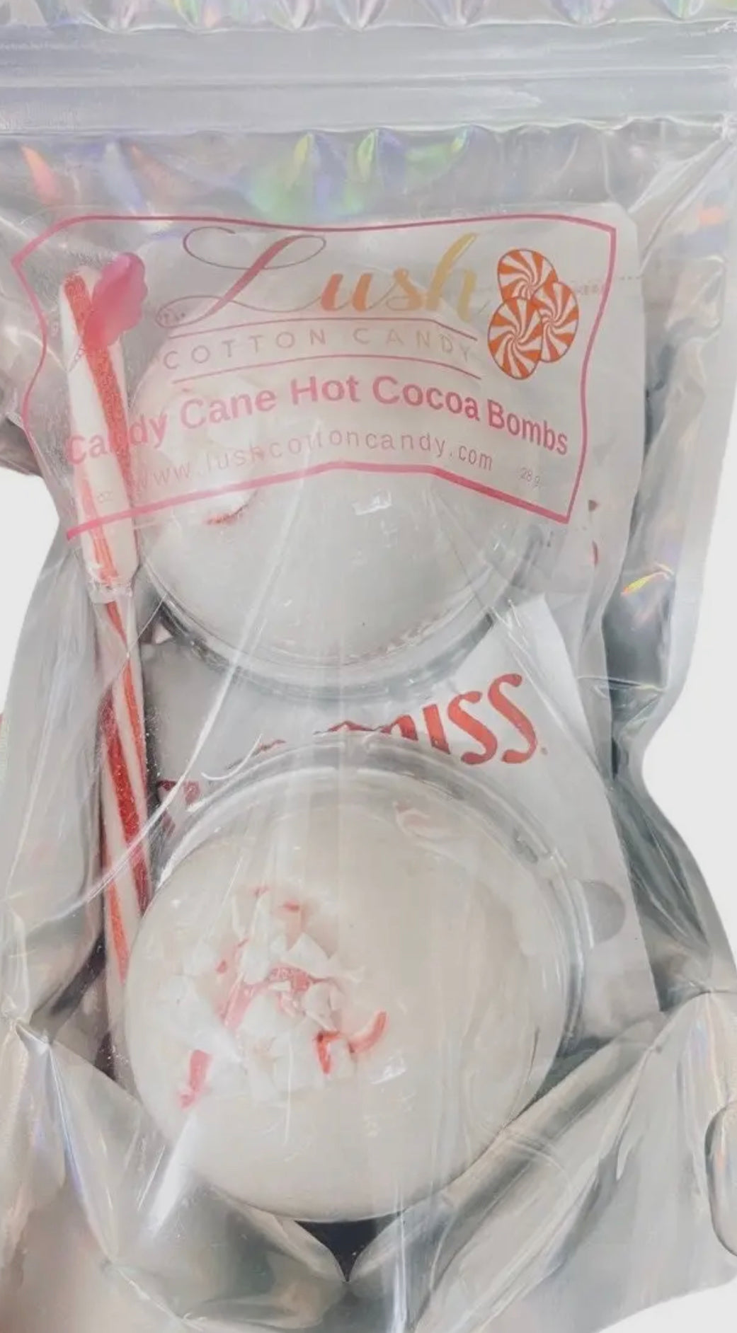 Hot Drink Bombs Made with Cotton Candy