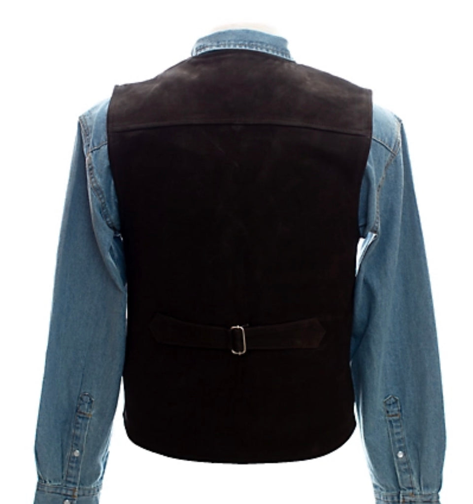 Wyoming Traders Buffalo Leather Vest