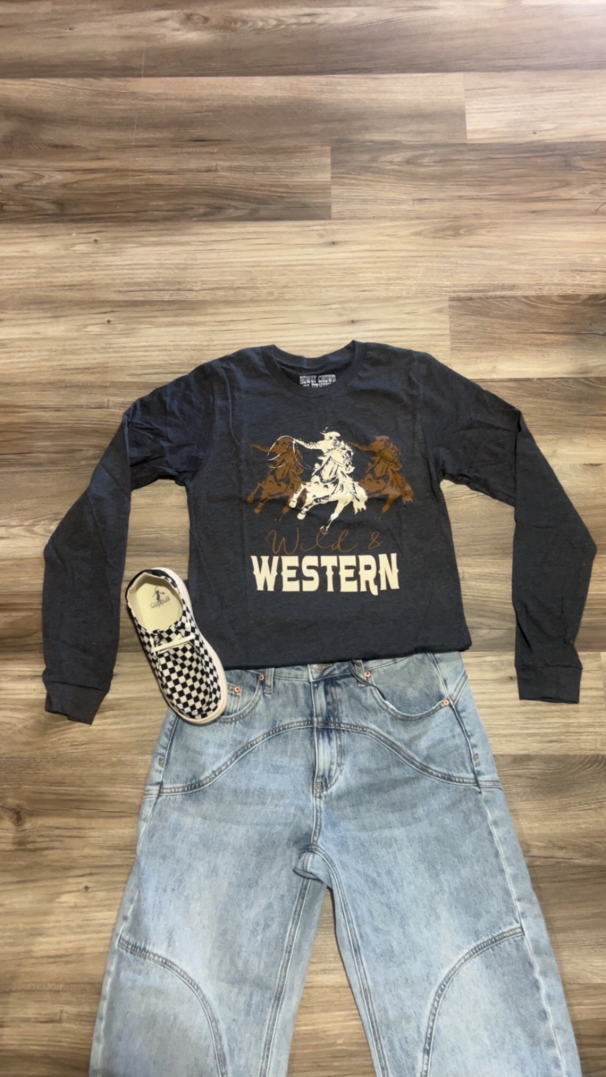 Wild & Western Long Sleeve Tee