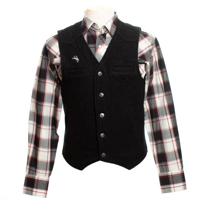 Wyoming Traders Bucksworth Mens Wool Vest