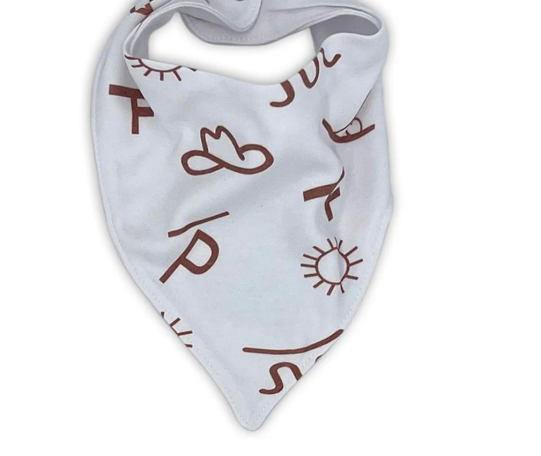 BRANDED Infant Bandana Bib - Assorted Colors