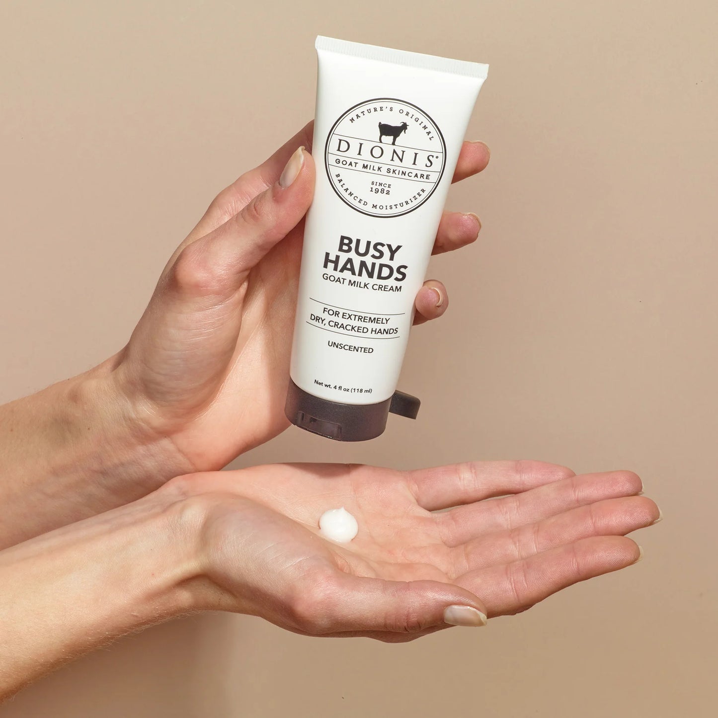 Dionis Goat Milk Cream Busy Hands Fragrance Free