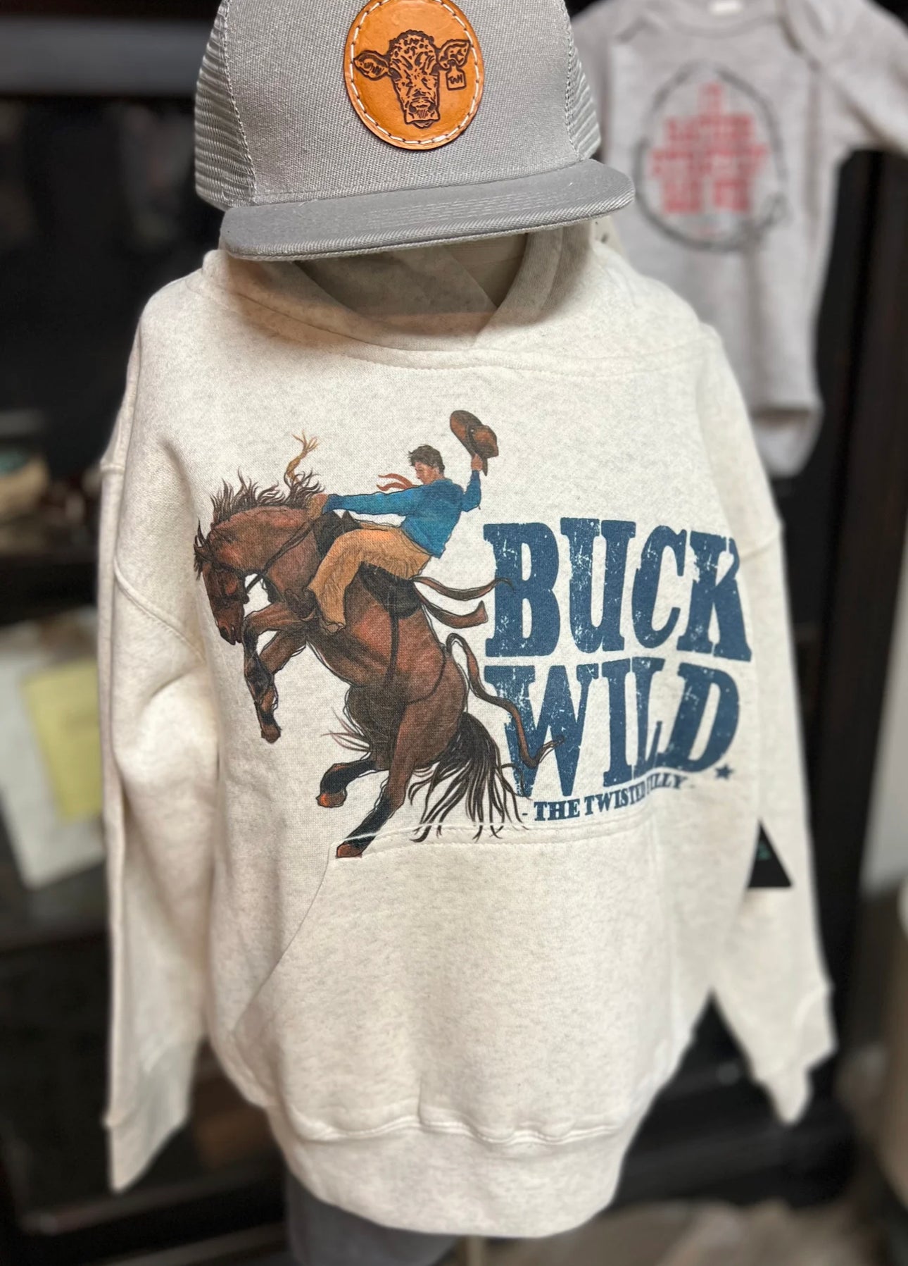 Western Toddler Kids Hoodie