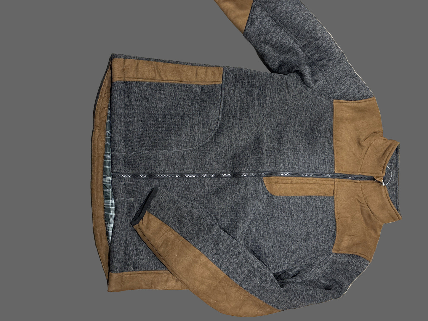 Charcoal Winus Full Zip line Men’s Jacket