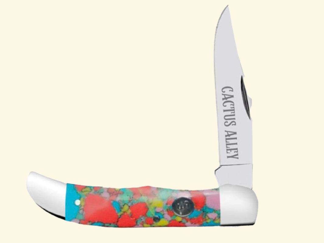 Whiskey Ranch Mini Hunter Knife FIESTA 11-57