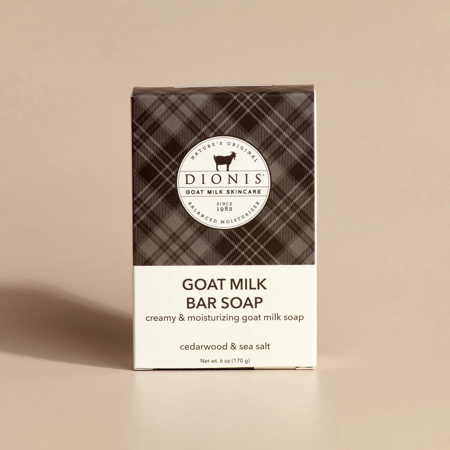 Dionis Goat Milk Bar Soap Cedarwood and Sea Salt 6oz
