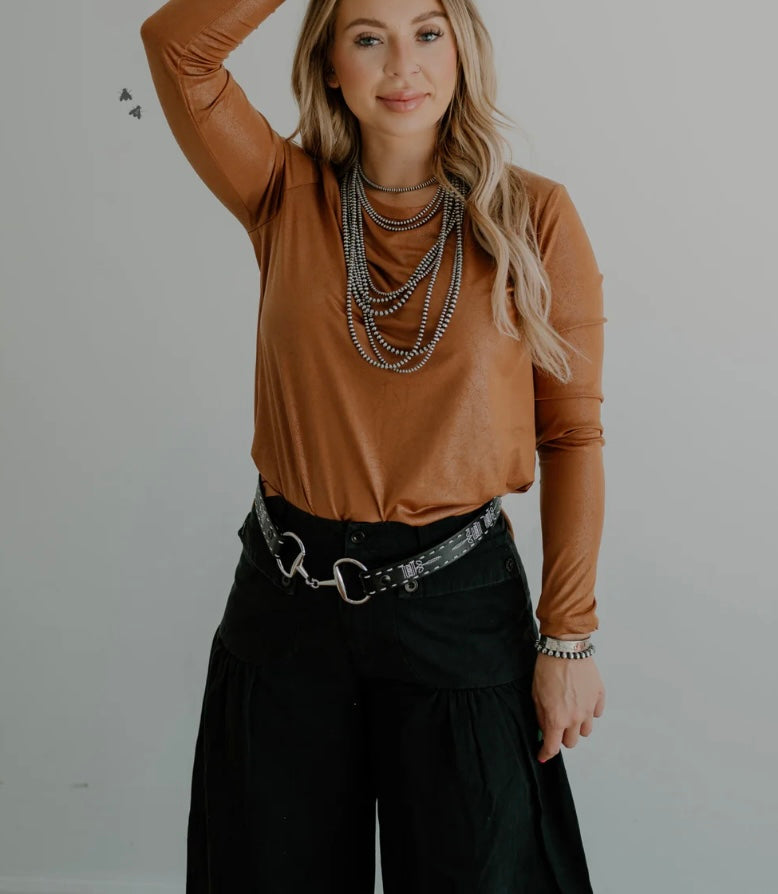 2Fly Swanky Leather Long Sleeve