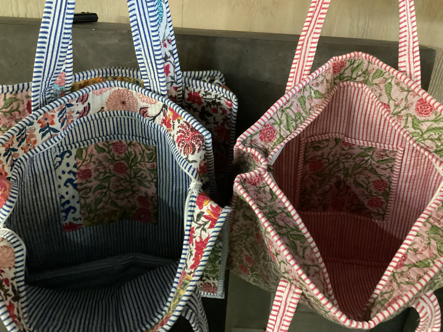 Heart of Grace or HEH Patch Regular Quilted Tote