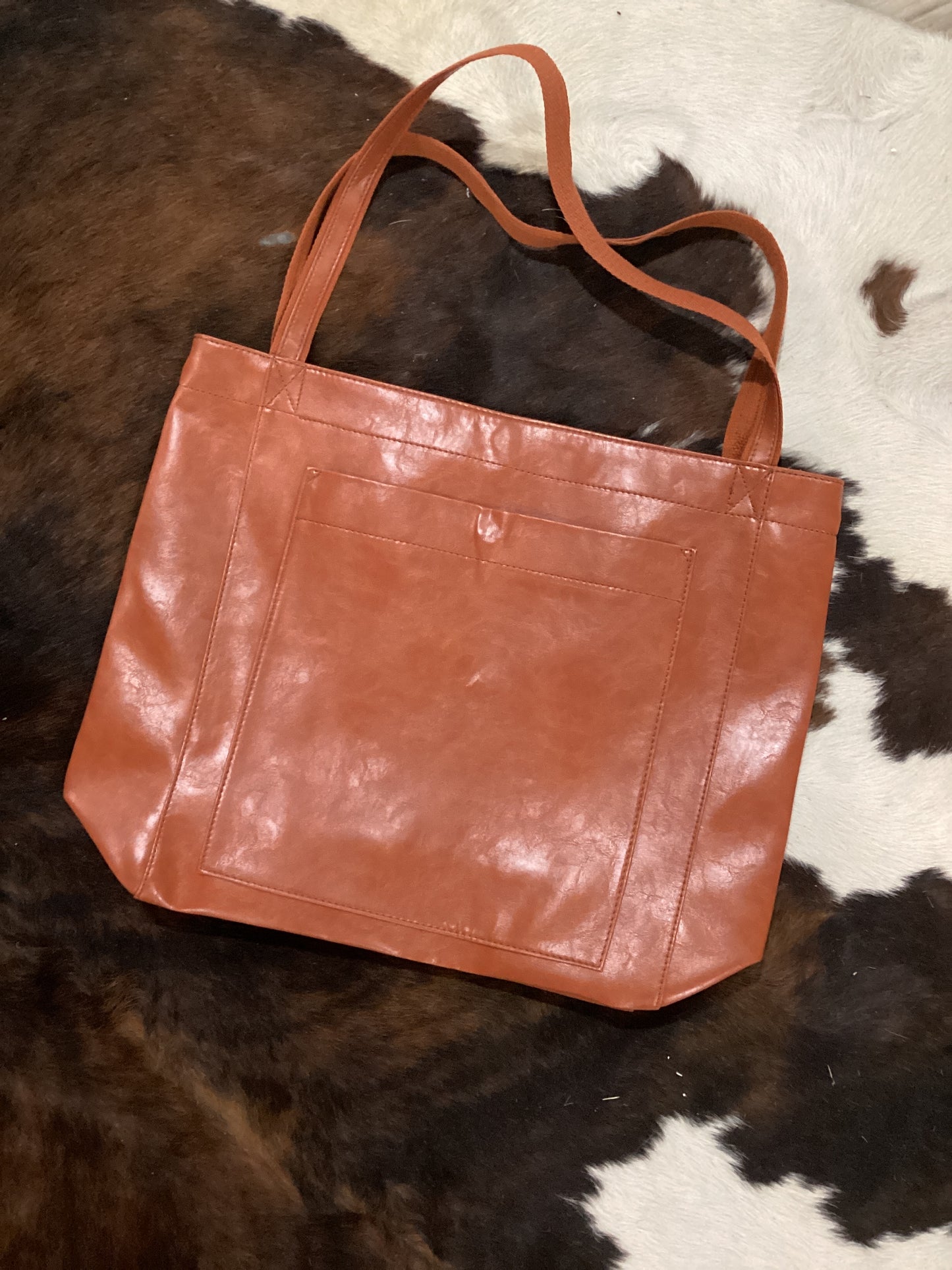 Leather Computer Bag/ Tote