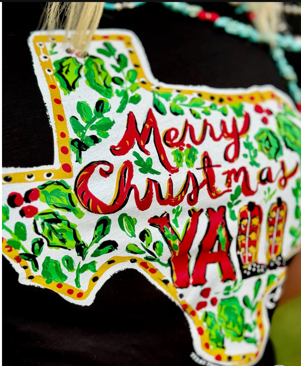 Callie Ann Stelter Merry Christmas Y'all Tee