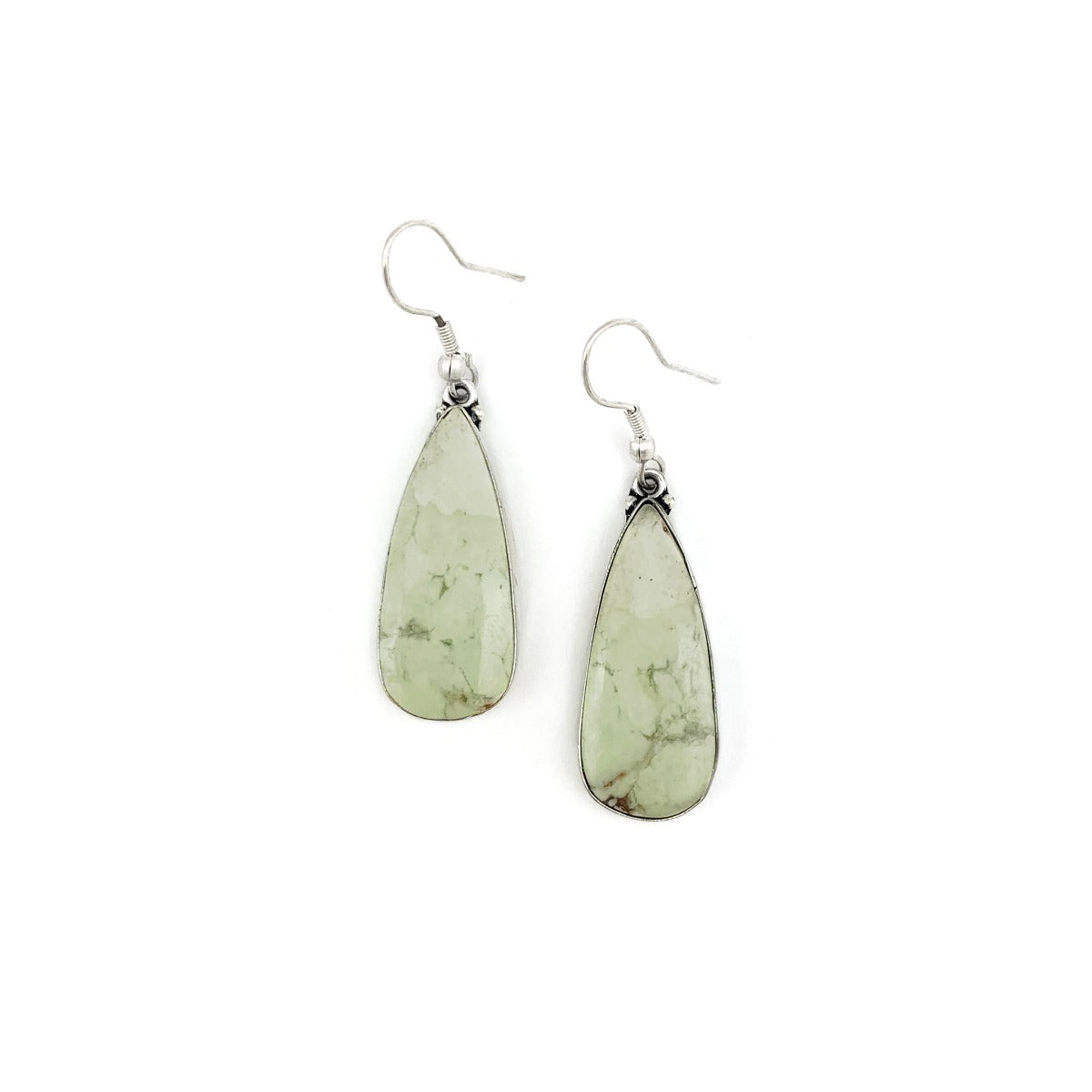 Kashi Semiprecious Stone Earrings – Lemon Chrysoprase