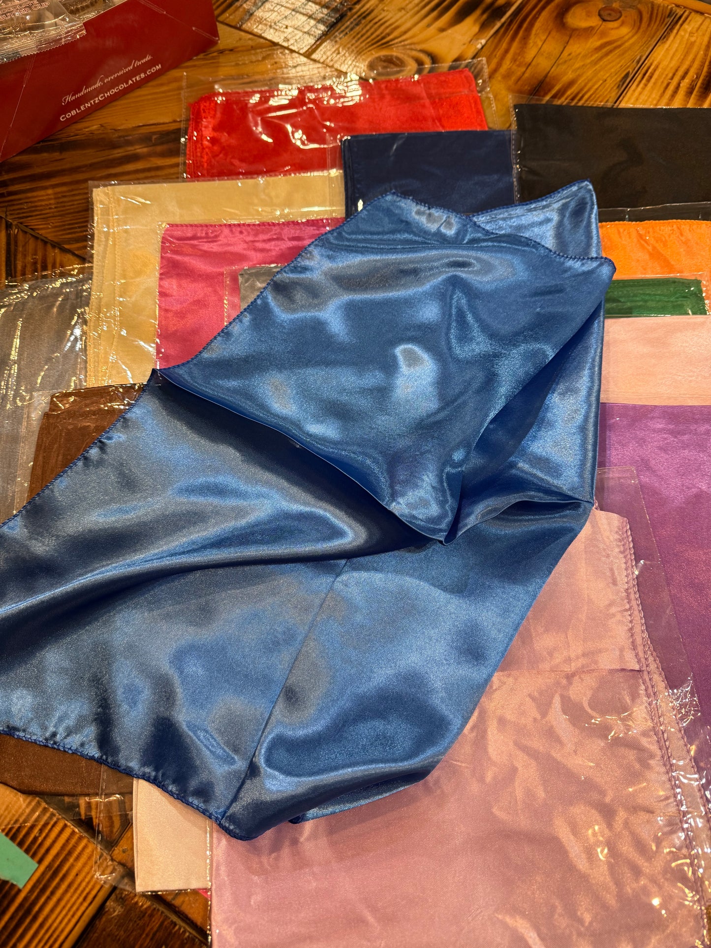 20x20 Solid Satin Wild Rags
