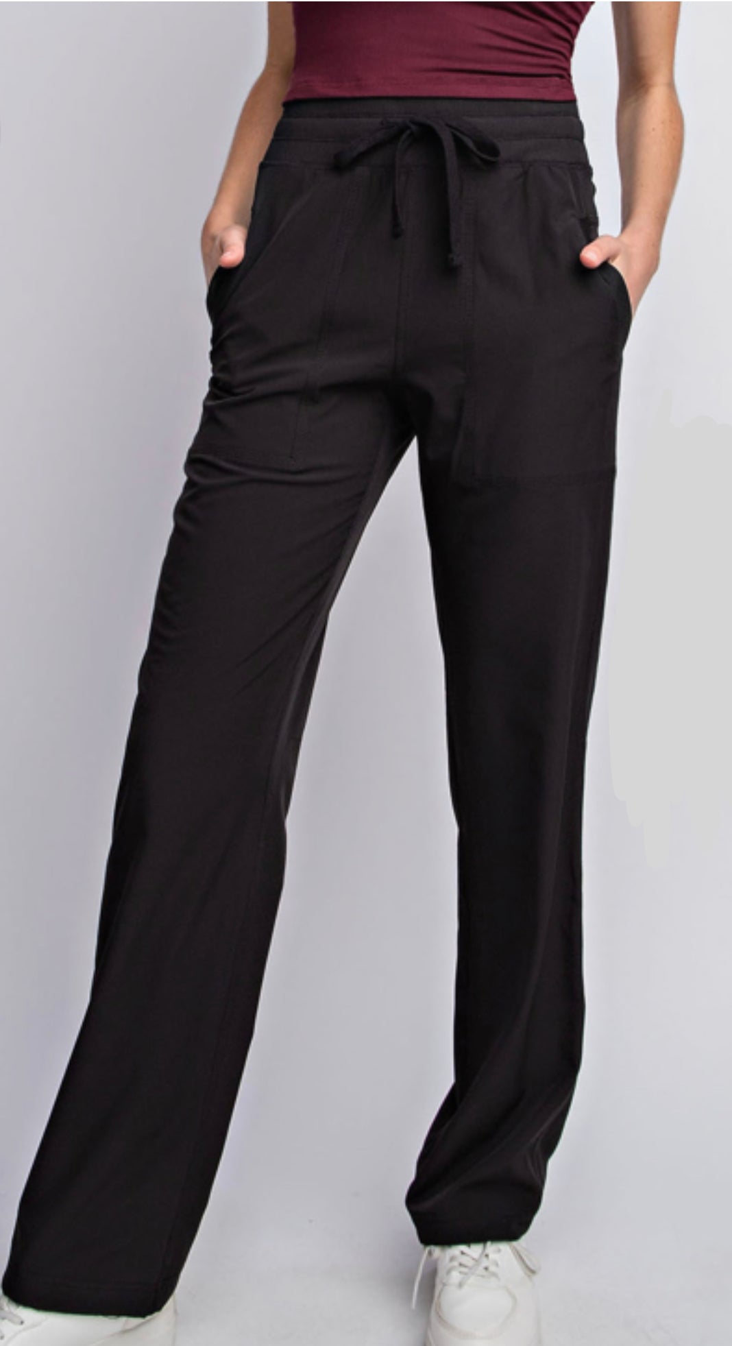 Black Straight Studio Dance pants – Gretchen's Size Inclusive Boutique