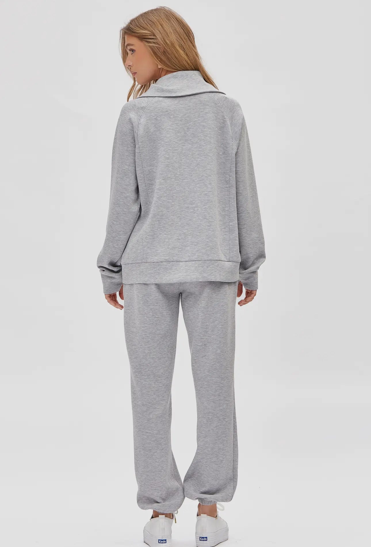 Dear Scarlett Quarter Zip Pullover + Jogger Modal Travel Set