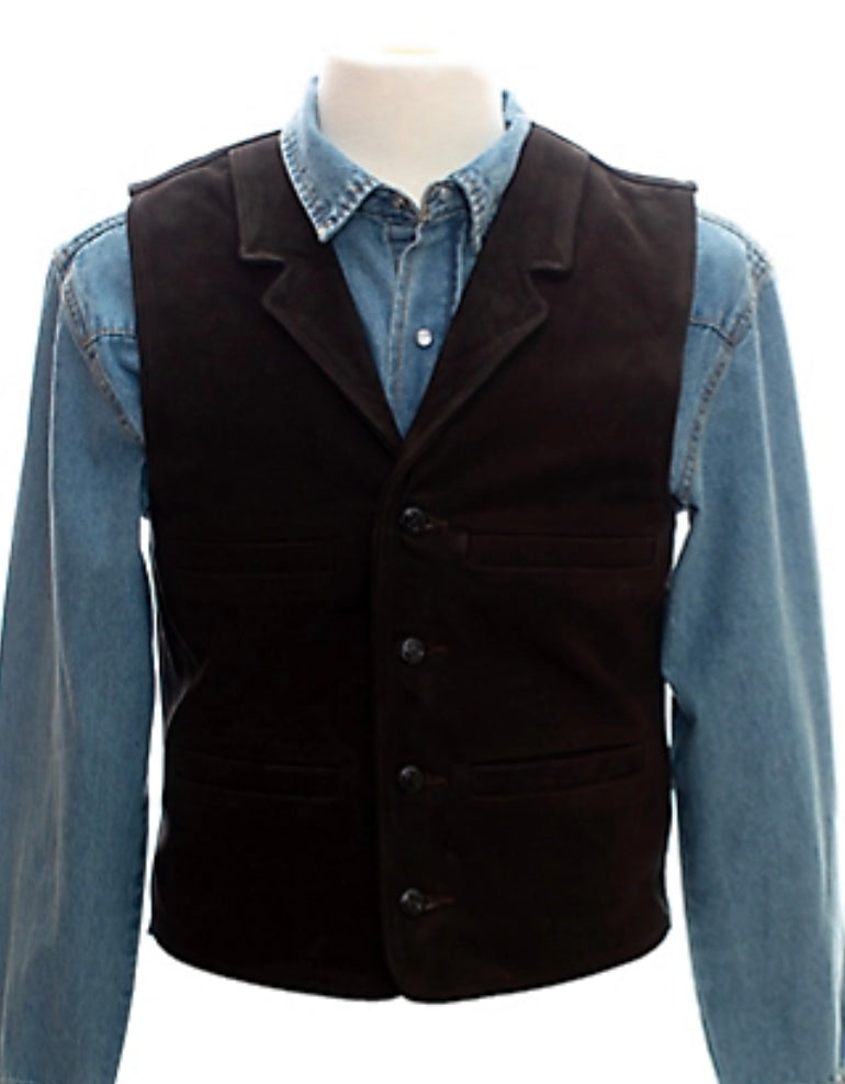 Wyoming Traders Buffalo Leather Vest