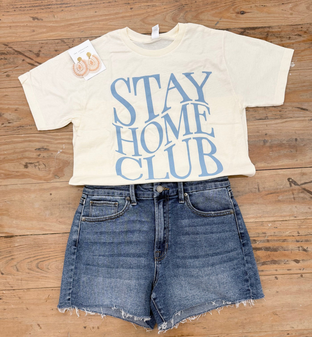 Stay Home Club Tee