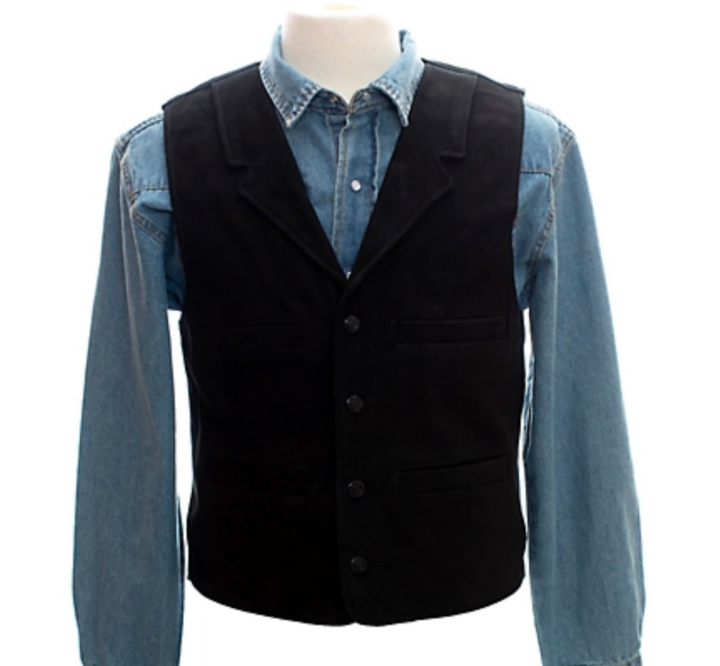 Wyoming Traders Buffalo Leather Vest
