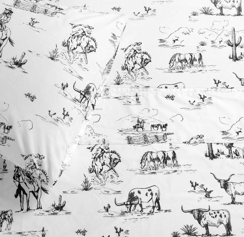 200TC COTTON RANCH LIFE SHEET SET