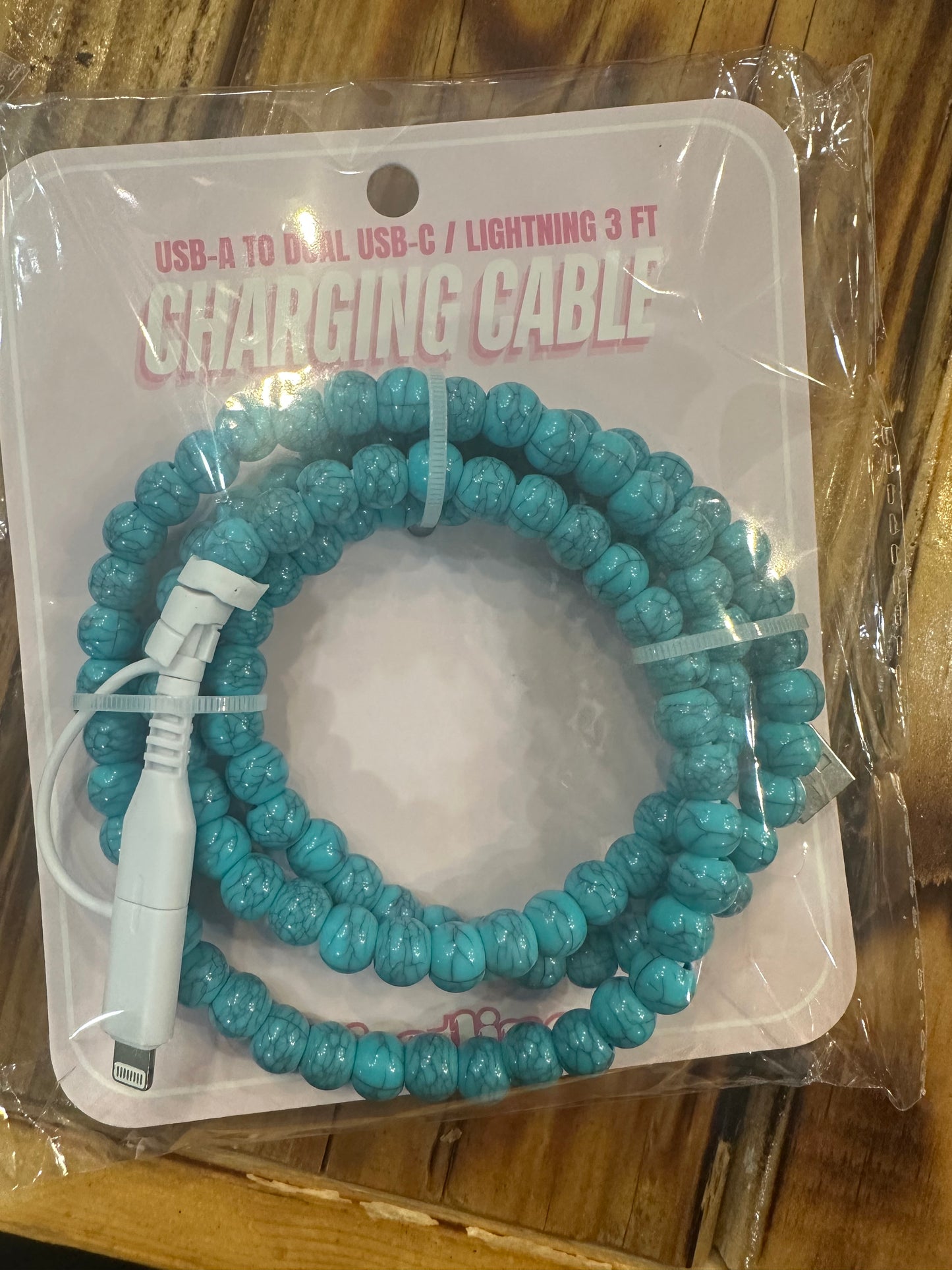 Beaded Phone Chargers