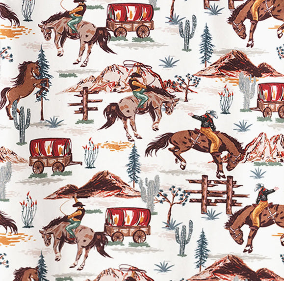 Tesa Babe Western Spirit Envelope Neck Bodysuit