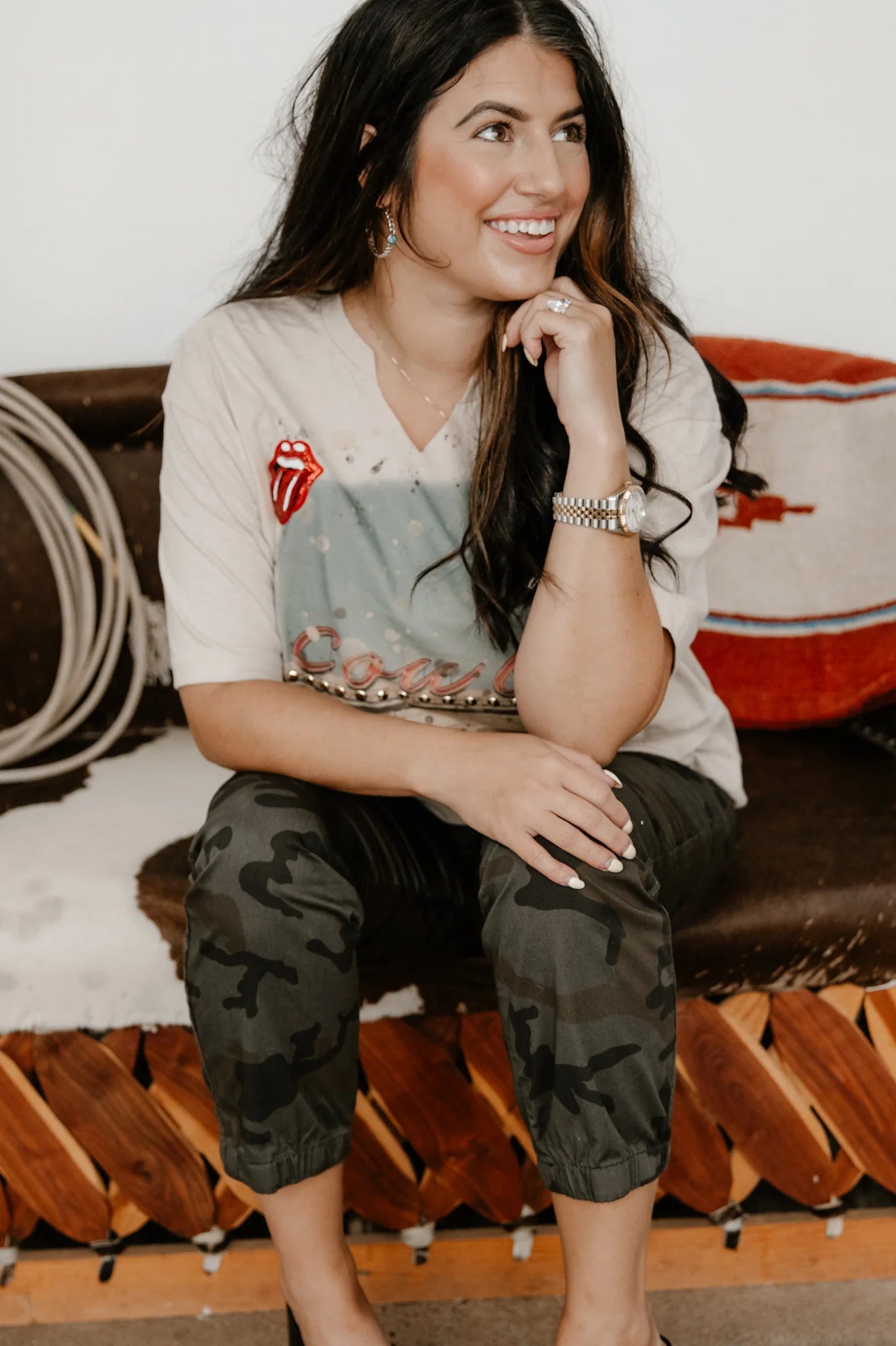 GINA Pink Label Cowboy Tee